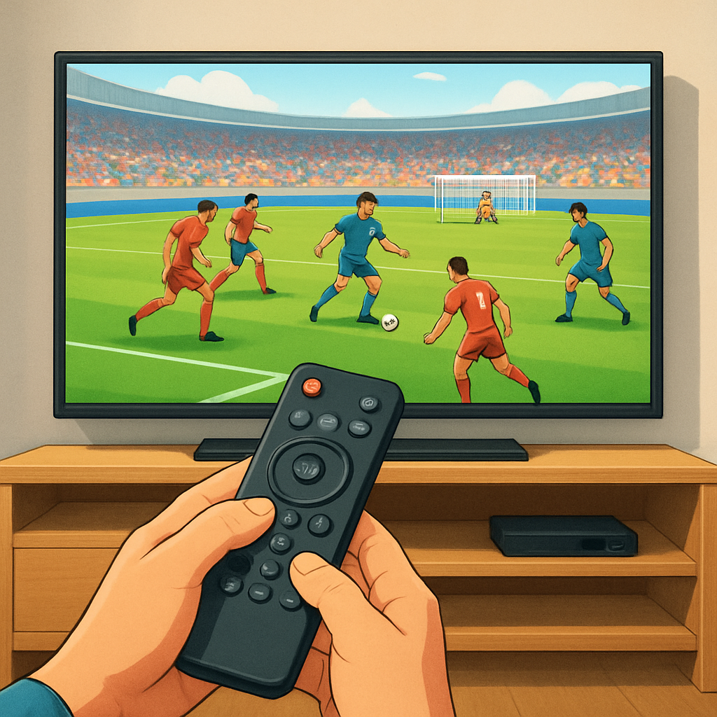 실시간 경기 중계 이미지