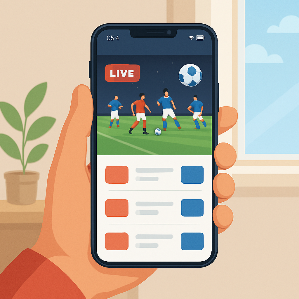 해외축구 모바일 중계 앱 추천과 사용법 이미지