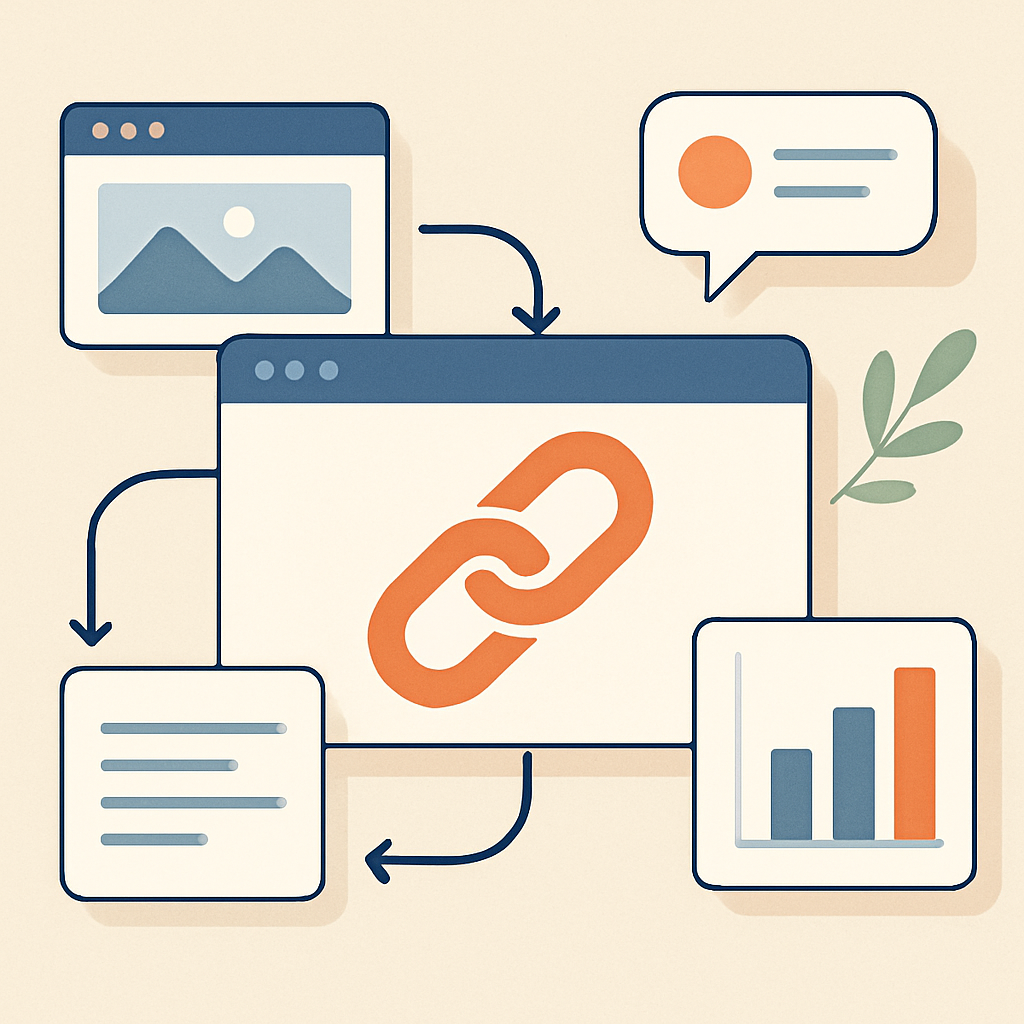 링크 빌딩 전략 이미지