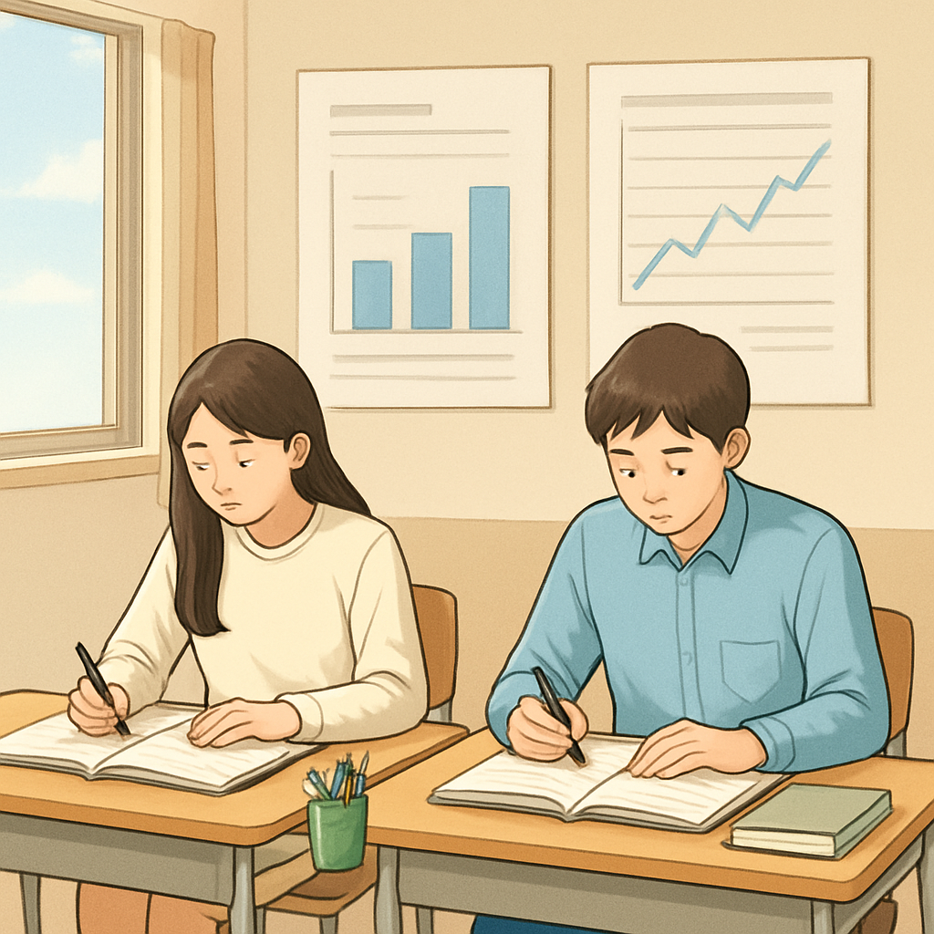 재수학원 비교 이미지