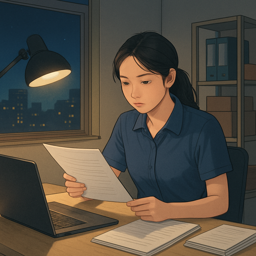 밤샘 아르바이트 이미지